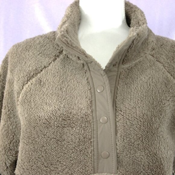 Bearpaw Outdoors Sherpa Fleece Pullover Women’s Large Kangaroo Pocket - Picture 6 of 13